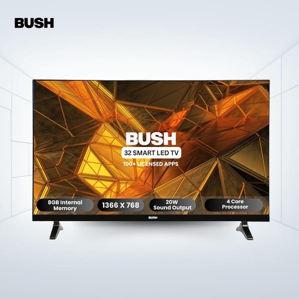 Buy Bush 80 cm (32 inch) HD Smart LED TV, Black, JMK32 PRO on EMI
