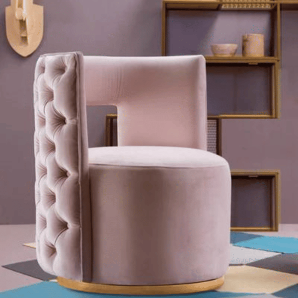 Buy ApkaInterior Tufted Swivel Club Chair on EMI
