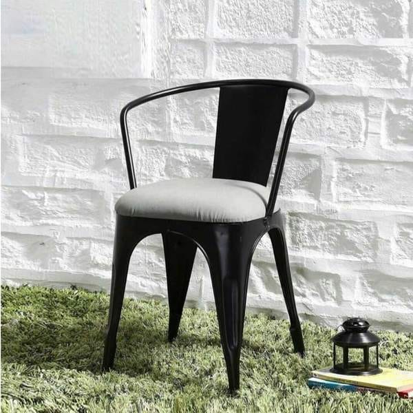 Buy ApkaInterior Varg Metal Cushion Chair on EMI