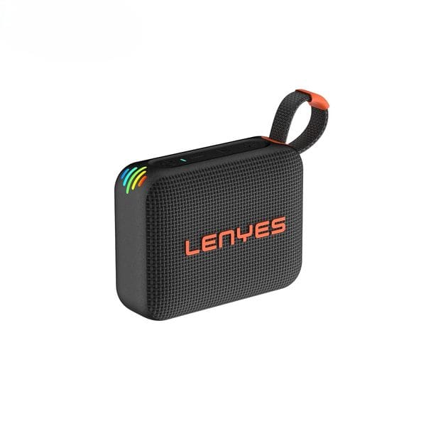 Buy Lenyes S216 6W Bluetooth Speaker with 1000mAh Battery, Deep Bass, TWS Function, TF Card Support, Bluetooth v5.0, Portable Wireless Speaker with Strap, 5H Playtime  Compact and Lightweight (Black) on EMI