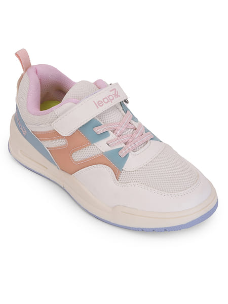 Buy Liberty Lucy & Luke ENVY-5VE Peach Casual Walking Velcro Shoes For Kids on EMI