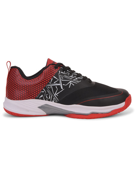 Buy Liberty Freedom UNESKO Black Sports Badminton Lacing shoes For Men on EMI