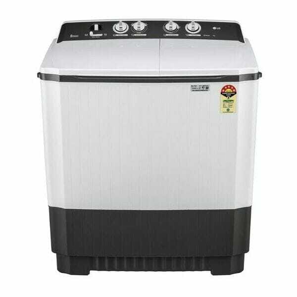 Buy LG 7Kg Semi Automatic Top Load Washing Machine, Rat Away Technology, Dark Gray, P7010NGAZ on EMI