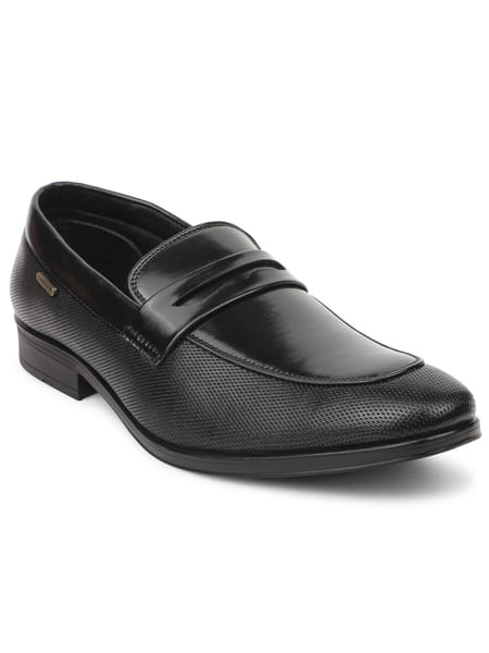 Buy Liberty Fortune VCL-106 Men Black Formal Non Lacing Loafer shoes on EMI