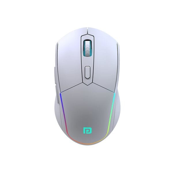 Buy Portronics Toad One Bluetooth Mouse with 2.4 GHz & BT 5.3 Dual Wireless, 6 Buttons, Rechargeable, RGB Lights, Connect 3 Devices, Ergonomic Design for Laptop, Smartphone, Tablet (White) on EMI