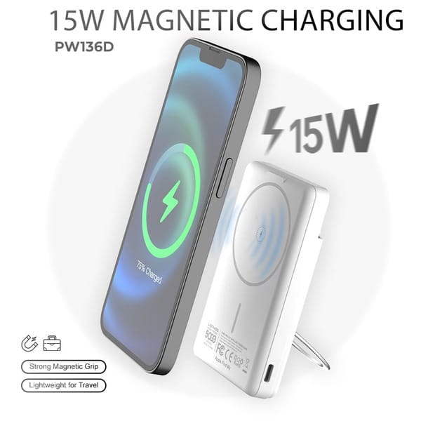 kaCASETiFY POWER BANK 5000mAh Magnetic Power Bank 5000mah : Amazon