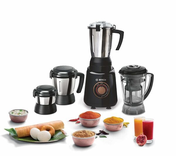 Buy “Bosch TrueMixx 750W Mixer Grinder (3 Jars, Black) – Powerful HiFlux Motor, Stainless Steel Jars, Stone Pounding Technology, Advanced Safety Features” on EMI