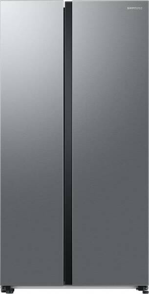 Buy Samsung 653L Side by Side Refrigerator (RS76CG8113SLHL) – 3 Star, Twin Cooling Plus, EZ Clean Steel, Auto Defrost on EMI