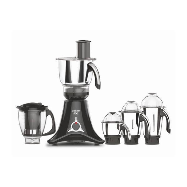 Buy Vidiem V Star ADC 750W Mixer Grinder with 5 Jars, Multi-Chef Jar, Juicer, Atta Kneader & Chopper - Heavy Duty Motor, Black on EMI