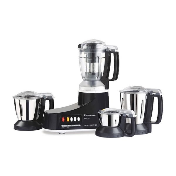 Buy Panasonic MX-AC460 550W Super Mixer Grinder – 4 Jars, Wet & Dry Grinding, Juicer with Pulp Extractor, Stainless Steel Blades on EMI