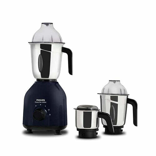 Buy Philips HL7713/01 1000W Mixer Grinder | 3 Jars, QuickCool Ventilation, PowerPro Motor, Azure Blu on EMI