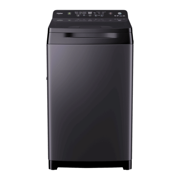 Buy Haier 9 kg 5 Star Fully Automatic Top Load Washing Machine (Heater 688, HWM90-H688BK, In-built Heater, Dark jade) on EMI