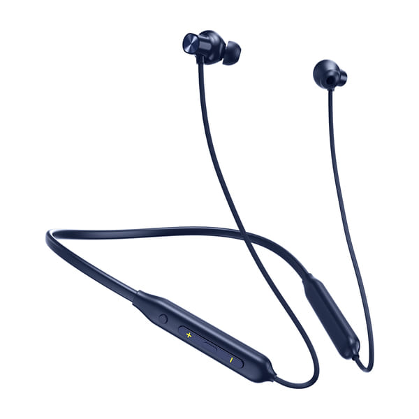 Buy pTron Tangent Rush w/ 50Hrs Playtime, Pristine Sound, Dual-Device Pairing, Bluetooth 5.4 Wireless in-Ear Earphones with Mic, Voice Assistant, Type-C Fast Charging & IPX5 (Blue) on EMI