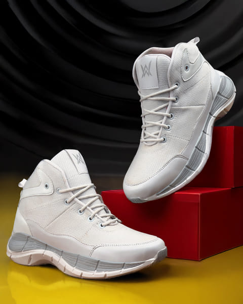 Buy Woakers Men's Casual Shoes (White) on EMI