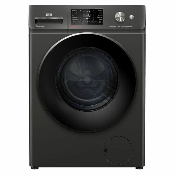 Buy IFB 9 Kg 5 Star Executive OXN 9014K CMS Front Load Washing Machine | 1400 RPM, AI Powered, Power Steam, Wi-Fi, 9 Swirl Wash (Onyx Grey) on EMI
