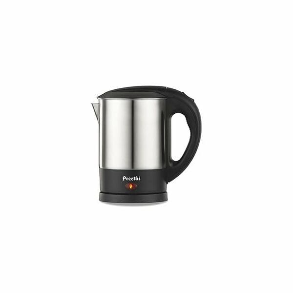 Buy Preethi Armour 1.0L Electric Kettle (EK707) | Stainless Steel Body, Auto Shut-Off & Cool Touch Handle – Silver on EMI