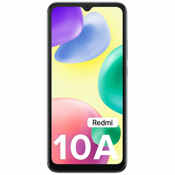 Buy Refurbished Xiaomi Redmi 10A - Charcoal Black - 64 GB/4 GB - Superb on EMI