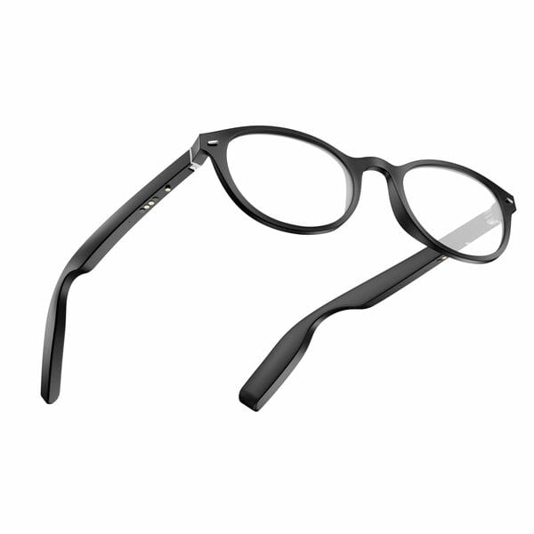 Buy Nope Vibe 103 Smart Polarised Sunglasses | Bluetooth 5.3 | Calls, Music & Navigation | Dual Open-Air Audio | Waterproof | AI Voice Assistant | Replaceable Lenses | Matt Black Round| Mens And Women on EMI