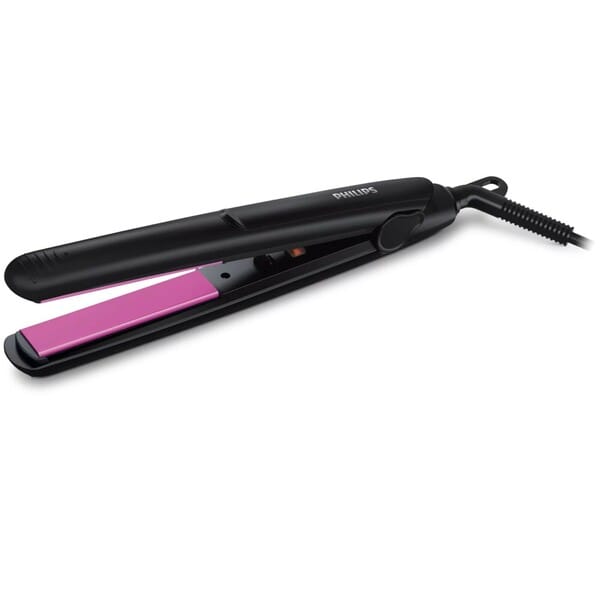 Buy Philips Hair Straightener BHS216/00 with Ceramic Plates (Black & Pink) on EMI