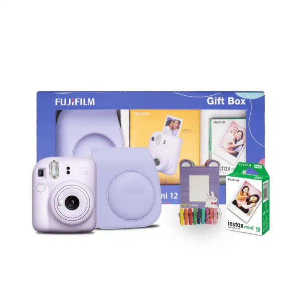 Buy Fujifilm Instax Mini 12 Gift Box (Purple) EX D 16791388 on EMI