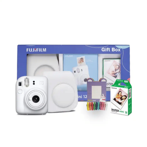 Buy Fujifilm Instax Mini 12 Gift Box (White) EX D 16791376 on EMI