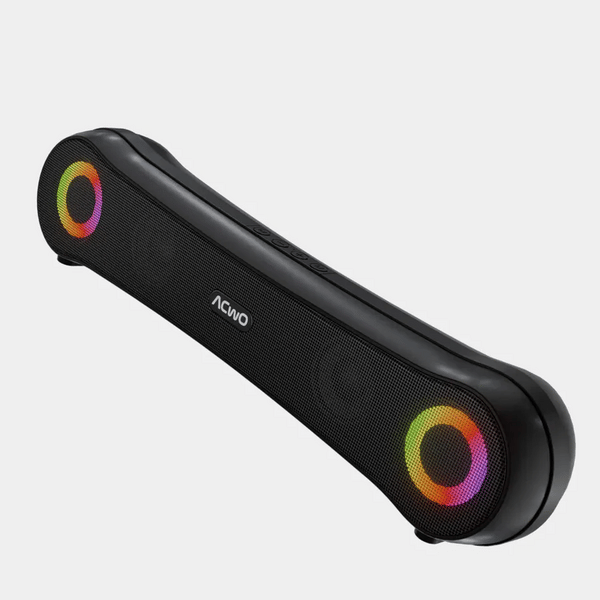 Buy ACwO CARNIwAL Desi 16W RMS Wireless Speaker With 7 Hours Playtime, RGB Lights & Dual Powerful Speakers (Black) on EMI