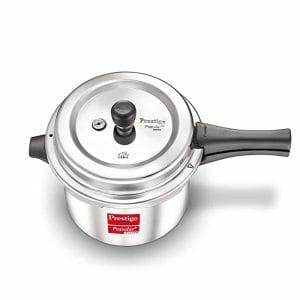 Buy Prestige Svachh Popular 5 Litre Aluminium Pressure Cooker | Outer Lid | Spillage Control | Durable Body | Gas & Induction Compatible | Model 10173 on EMI