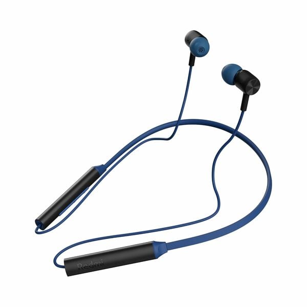 Buy Redmi SonicBass Wireless Earphones 2 Blue | Deep Bass, Clear Calling, Fast Charging, Bluetooth 5.3 Neckband on EMI