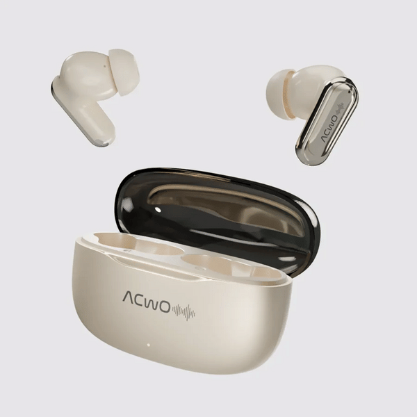 Buy ACwO DwOTS 717 PRO True Wireless Earbuds with 32dB Active Noise Cancellation (ANC), 40 Hours Playtime, Dual Device Connectivity & Quad ENC Microphones on EMI