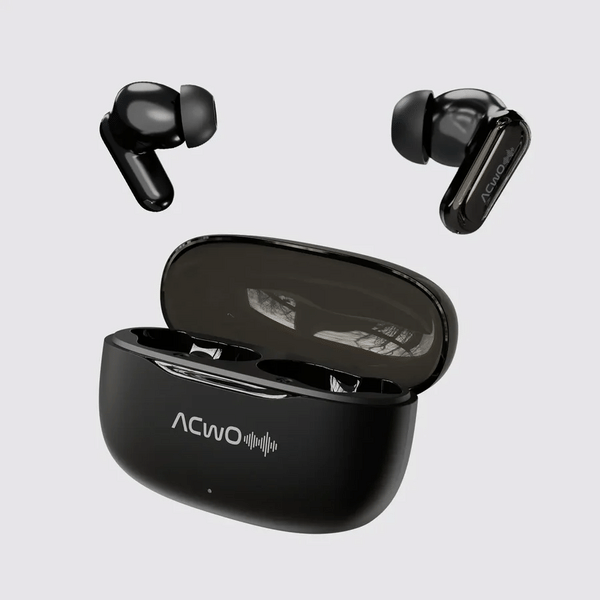 Buy ACwO DwOTS 717 PRO True Wireless Earbuds with 32dB Active Noise Cancellation (ANC), 40 Hours Playtime, Dual Device Connectivity & Quad ENC Microphones on EMI