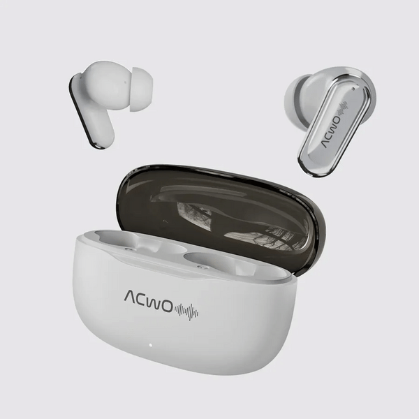 Buy ACwO DwOTS 717 PRO True Wireless Earbuds with 32dB Active Noise Cancellation (ANC), 40 Hours Playtime, Dual Device Connectivity & Quad ENC Microphones on EMI