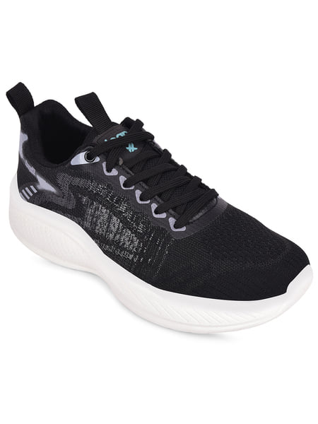 Buy Liberty LEAP7X DREPON-1E Black Sports Running Lacing Shoes for Men on EMI