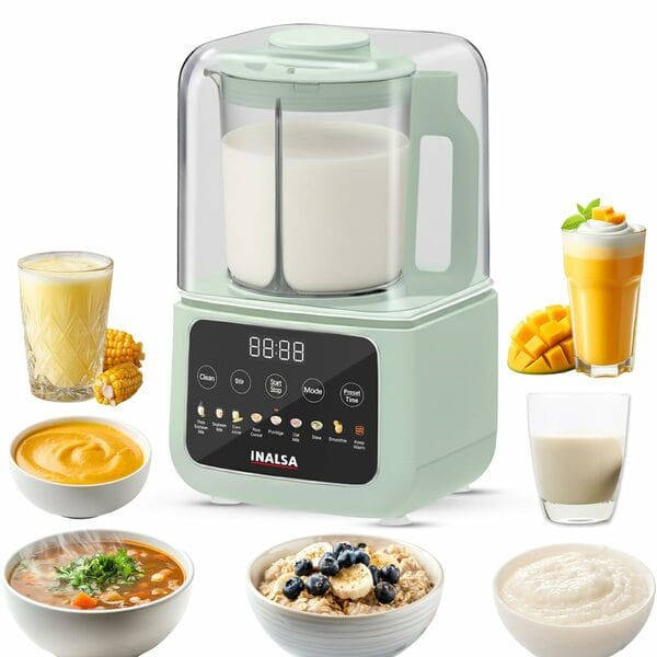 Buy Inalsa Food Processor Soup Maker Blendora Nut Milk Maker on EMI
