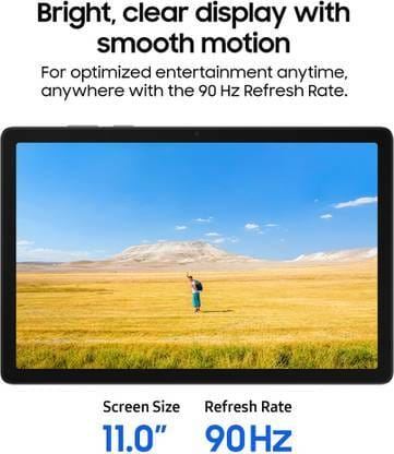 Buy Samsung Galaxy Tab A11+ 6 GB RAM 128 GB ROM 11 inch with Wi-Fi+5G Gaming Tablet (Silver) on EMI