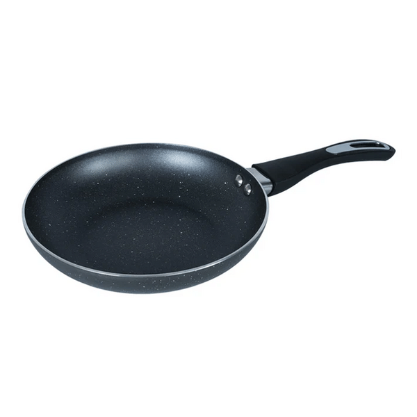 Buy Impex Royal Granite 20cm Non-Stick Fry Pan (RFP20G) | 5-Layer Granite Coating | Induction Base Frypan for Gas, Induction & Electric Stoves | Durable Aluminium Cookware – Grey | 1 Year Warranty on EMI