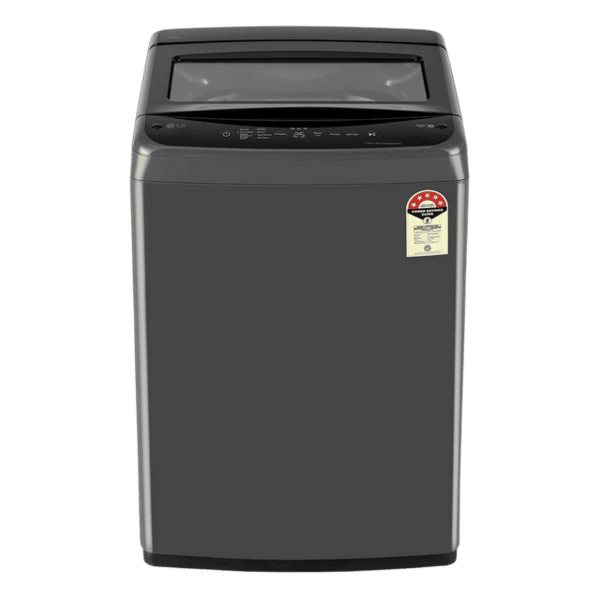 Buy LG 7 Kg Fully Automatic Top Load Washing Machine | TurboWash, Smart Inverter Motor, 6 Motion Direct Drive | Middle Black | Model T70VBMB4ZD on EMI