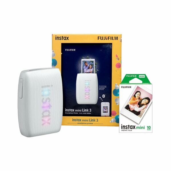 Buy Fujifilm Instax Mini Link3 Printer Starter Kit -White on EMI
