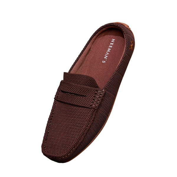 Buy Neeman's Relive Knit Mules for Men | Breathable Knit Upper Comfortable, Lightweight & Flexible Sole | BROWN /TAN on EMI