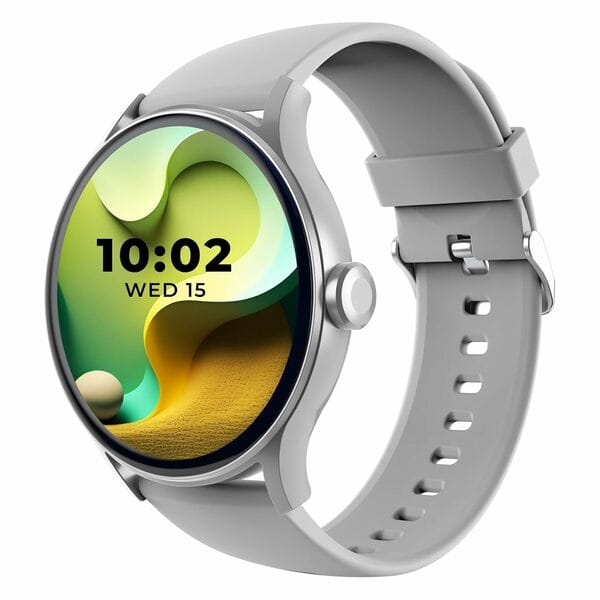 Buy beatXP Flare Pro 1.39 HD Display Bluetooth Calling Smart Watch, 100+ Sports Modes, Heart Rate Monitoring, SpO2, AI Voice Assistant, IP68 - Silver on EMI