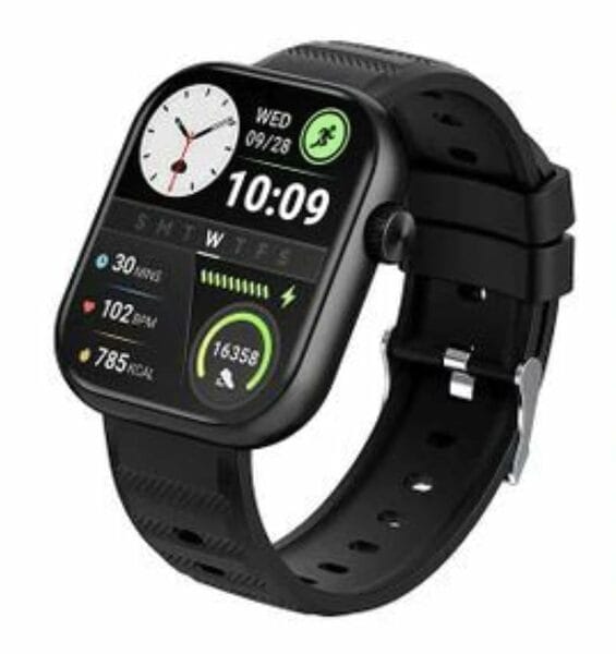 Buy Itel Alpha Edge Smartwatch Watch (Black) on EMI