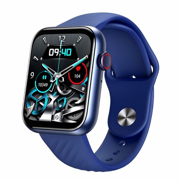 Buy itel ICON 2 Smartwatch with BT Calling, 1.83" HD Display with a 550 nits Peak Brightness, Functional Crown, IP68, 150+ Watch Faces, 24Hr Health Monitor and Voice Assistant (Blue) on EMI