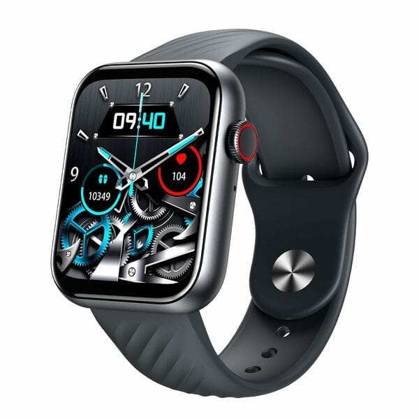 Buy itel ICON 2 Smartwatch with BT Calling, 1.83" HD Display with a 550 nits Peak Brightness, Functional Crown, IP68, 150+ Watch Faces, 24Hr Health Monitor and Voice Assistant (Black) on EMI