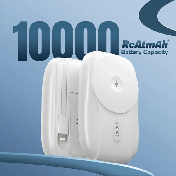 Buy Mobilla MPower Mag 3 - 10000mAh MagSafe Wireless - White on EMI