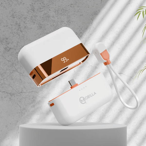 Buy Mobilla MPower Fusion: India’s First 2 in 1 Powerbank - White on EMI