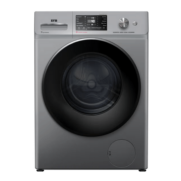 Buy IFB DeepClean 6.5 Front Load Washing Machine | AI Technology, Power Steam, Warm Soak, 1200 RPM, 5 Star Energy Rating on EMI