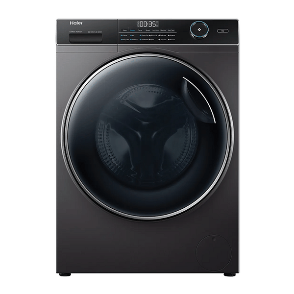 Buy Haier 8 Front Load Washing Machine | Direct Motion Motor | Fully Automatic | Dark Jade Silver | HW80-DM14959CS8U1 on EMI