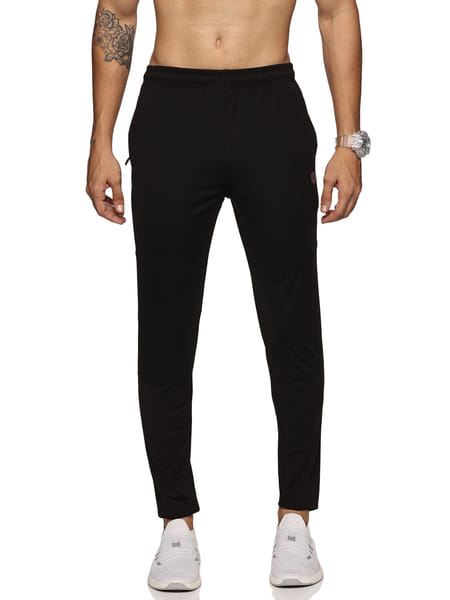 Buy DOMIN8 Men One Side Zipper Pocket and Inside Drawstring Trackpant on EMI