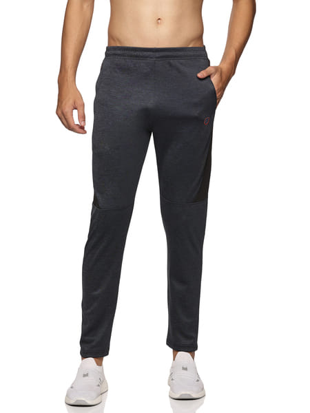 Buy DOMIN8 Men's Track Pant With One Side Zipper Pocket And Inside Drawstring on EMI
