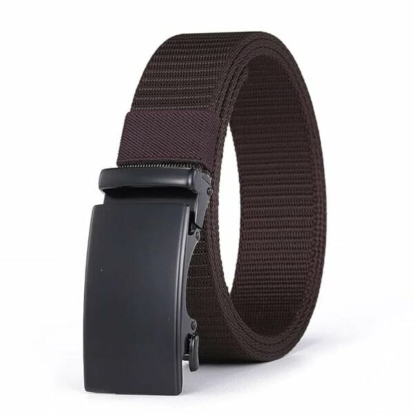 Buy Shree Ashtavinayak Nylon Fabric Belt for Men | Formal/Casual | Can be fits on upto 40 inches Waist size (Brown) on EMI