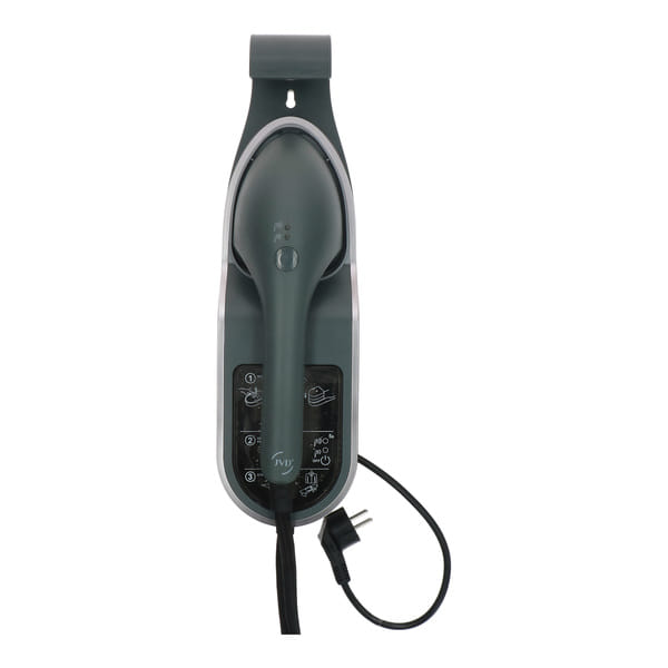 Buy JVD Velyess 2-in-1 Vertical Garment Steamer & Iron | 1500W Fast Steam, 330ml Tank, Ceramic Soleplate, Auto Power-Off & Holder – Grey on EMI